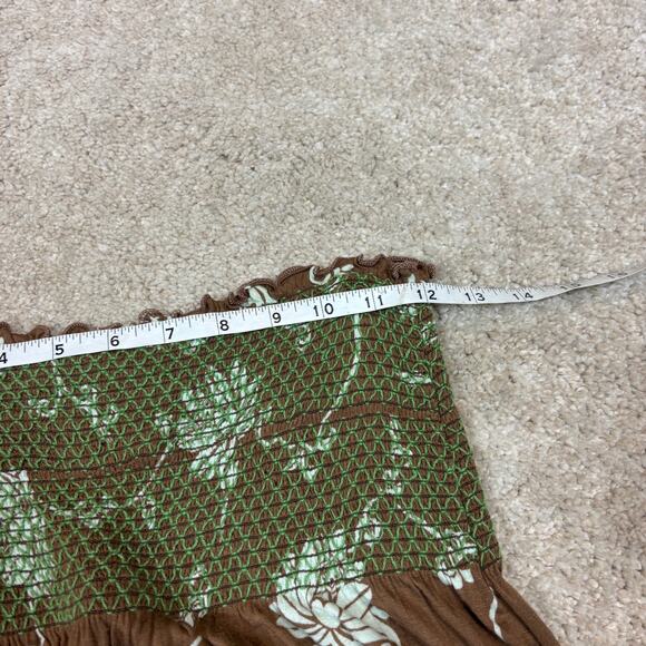 Free People Tiered Floral Maxi Skirt Women's XS Y2K Boho Fairy RenFaire - Picture 6 of 8